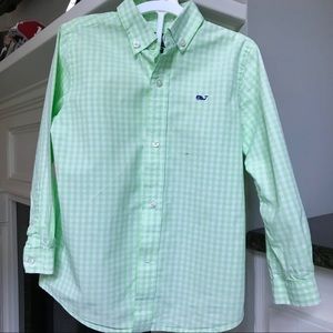 Lime Vineyard Vines button down
